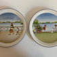 Pair of Collectible Villeroy et Boch Children's Motif Plates