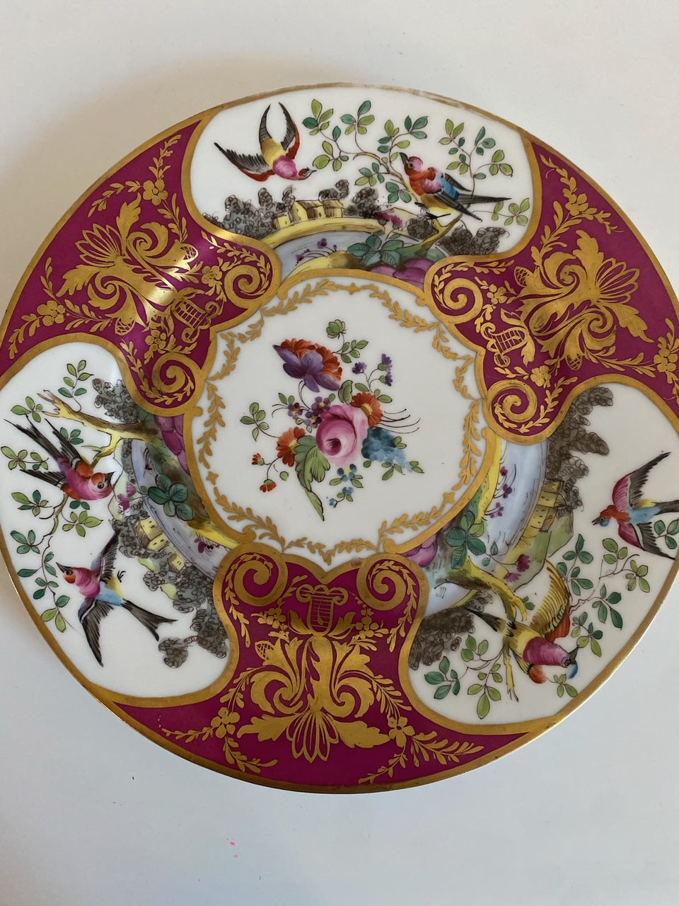 19th Centry "porcelaine de Paris" Plate