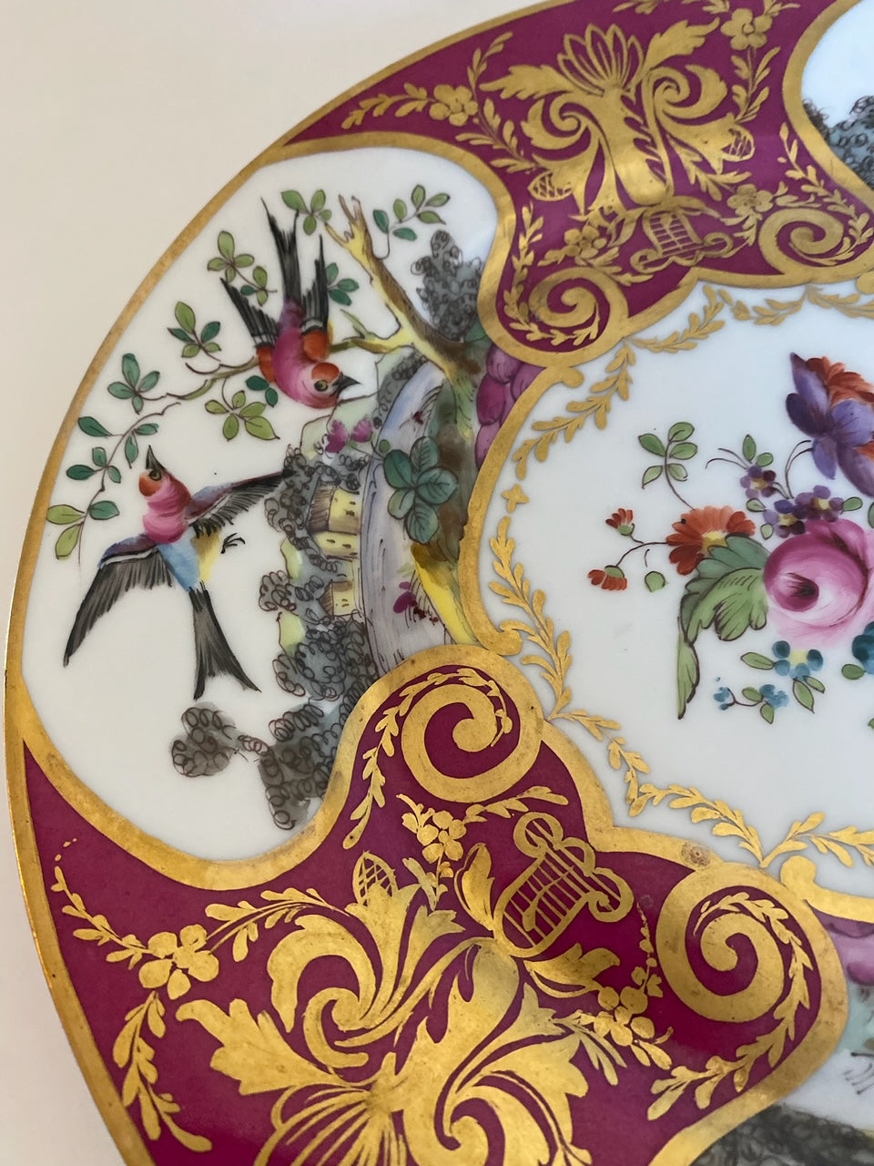 19th Centry "porcelaine de Paris" Plate