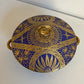 Limoges Gold and Blue Jewellery Bowl