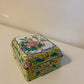 Hand-painted Chinese-inspired Enamel Jewellery Box