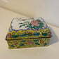 Hand-painted Chinese-inspired Enamel Jewellery Box