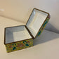 Hand-painted Chinese-inspired Enamel Jewellery Box