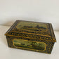 1960s Intricate Countryside Tin Box