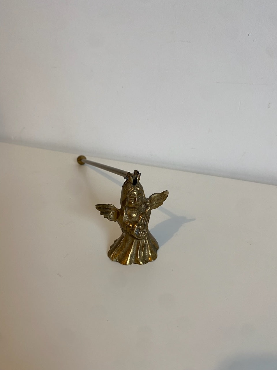 Brass Angel Candle Douter ("éteignoir")