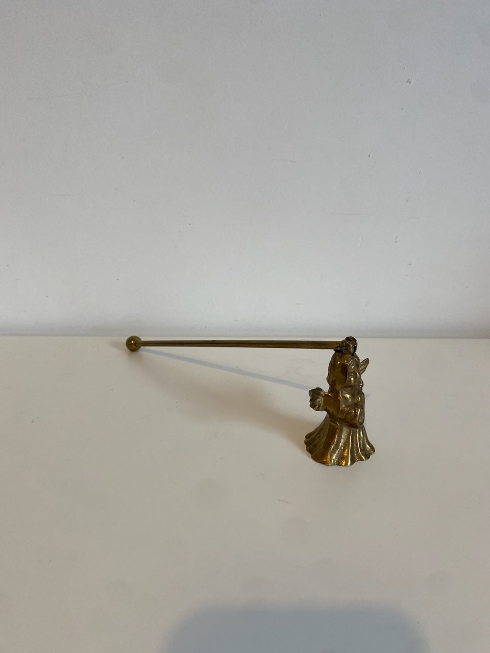 Brass Angel Candle Douter ("éteignoir")