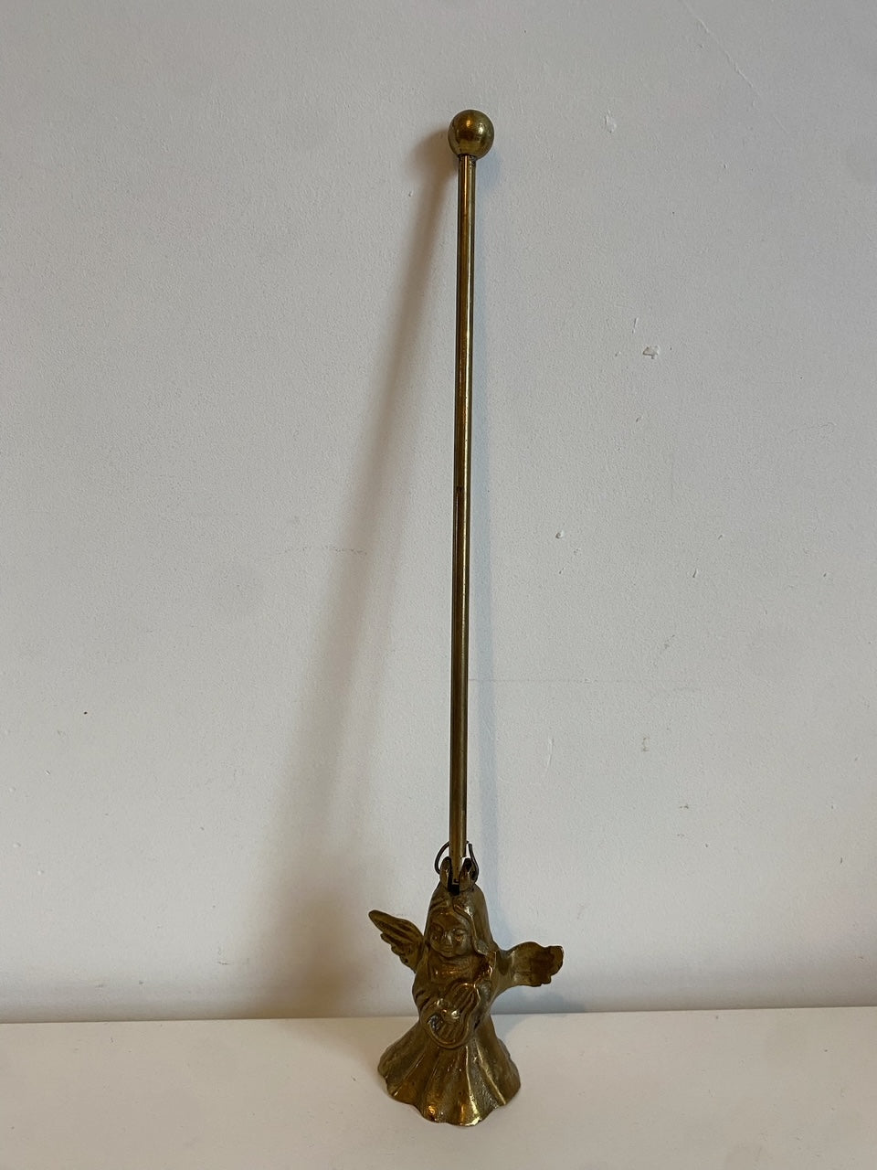 Brass Angel Candle Douter ("éteignoir")