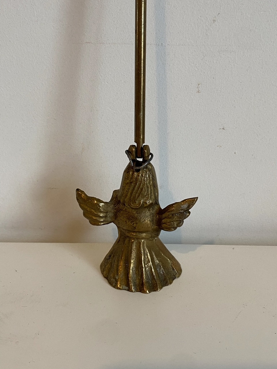 Brass Angel Candle Douter ("éteignoir")