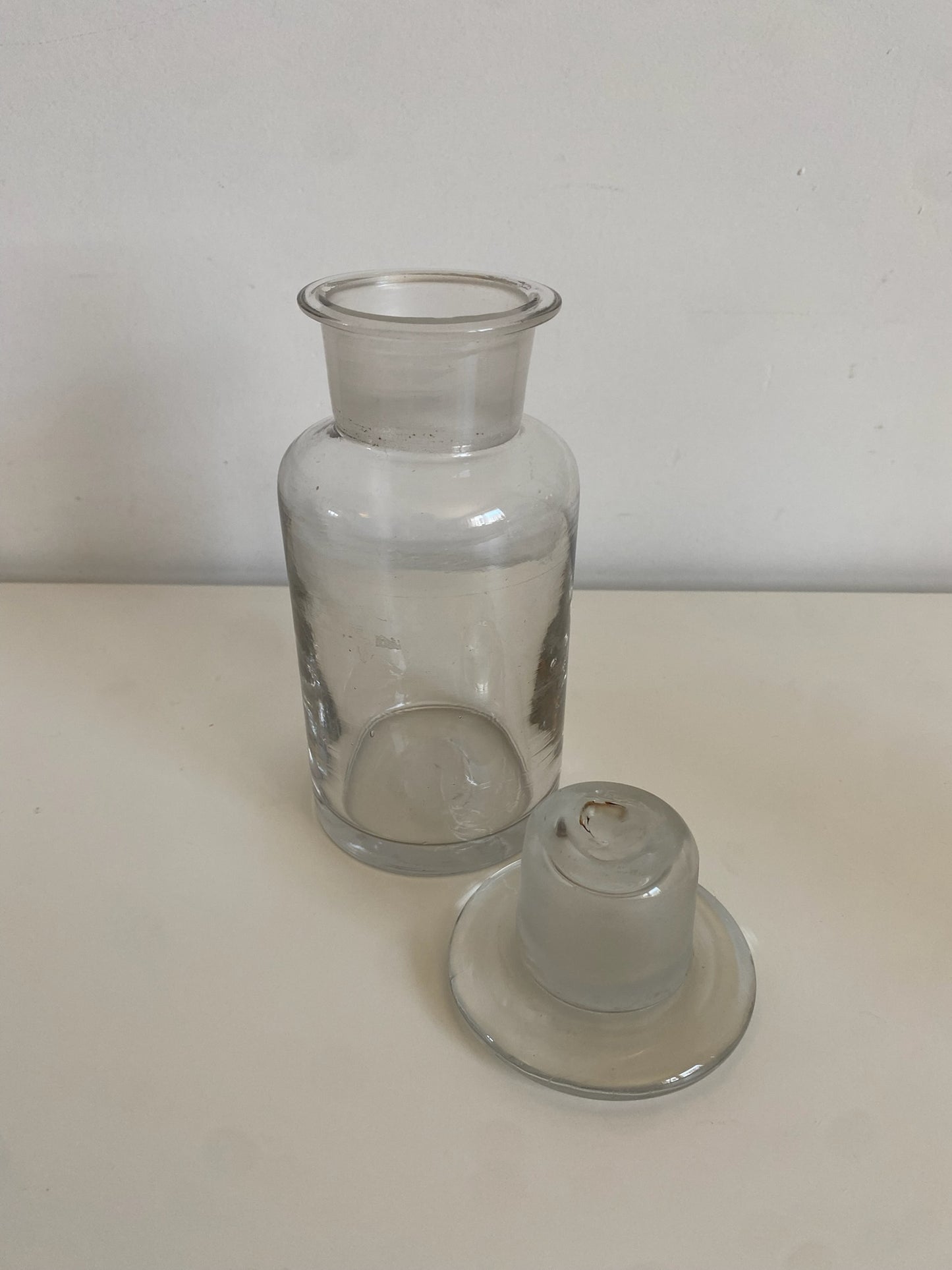 Pair of 19th Century Apothecary "Flacon" Glasses