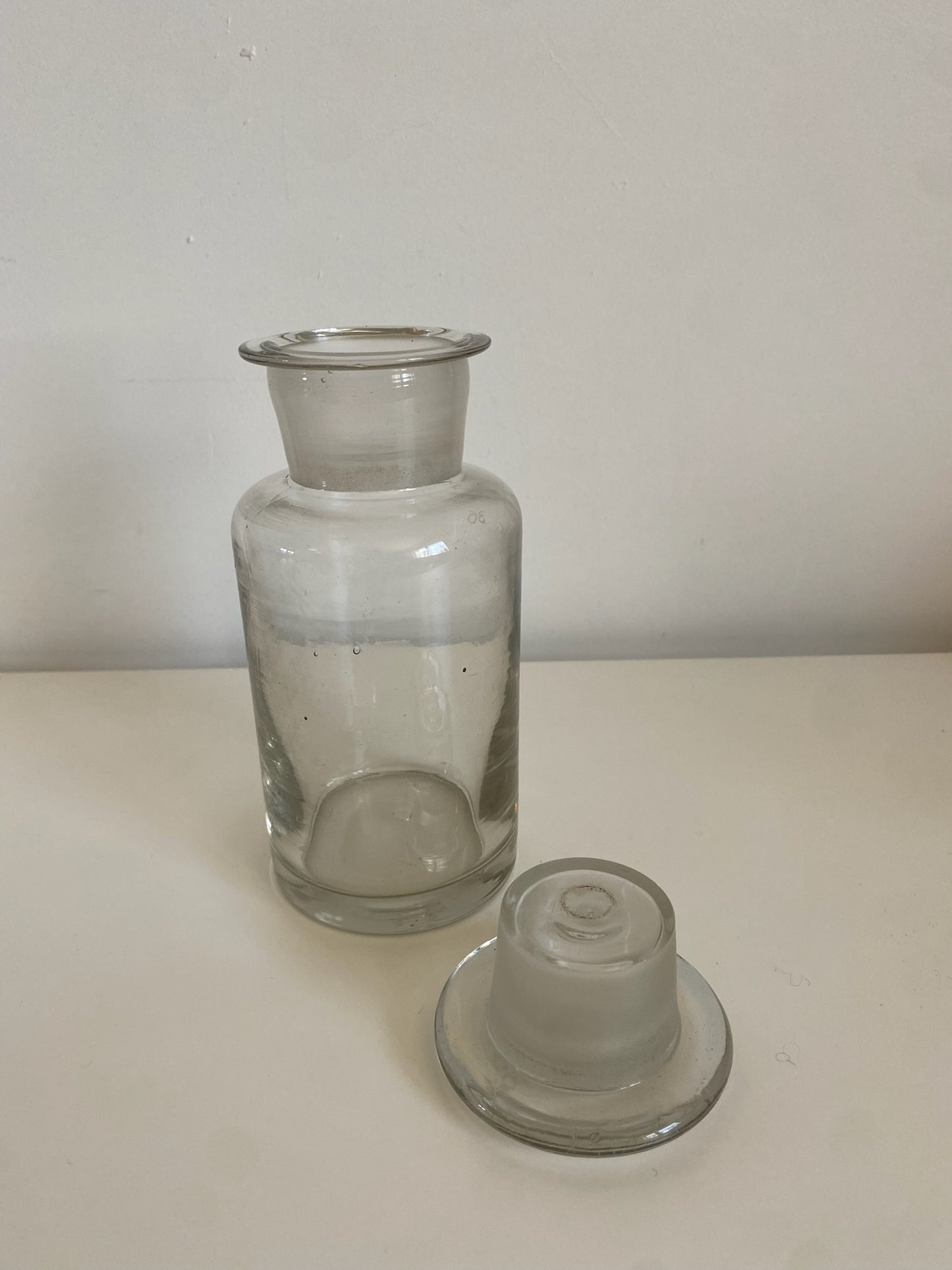 Pair of 19th Century Apothecary "Flacon" Glasses